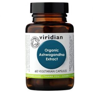 Viridian Organic Ashwagandha 60 Capsules
