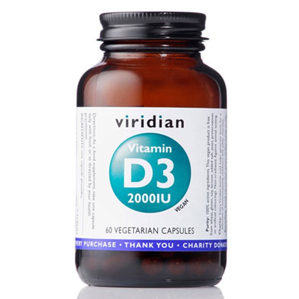 viridian vitamin d3 2000iu
