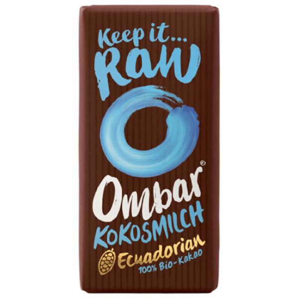 Cokolada s probiotiki kokosovo mleko presna Ombar 35g