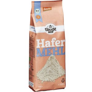 Ovsena moka brez glutena polnozrnata DEMETER Bauckhof 350 g