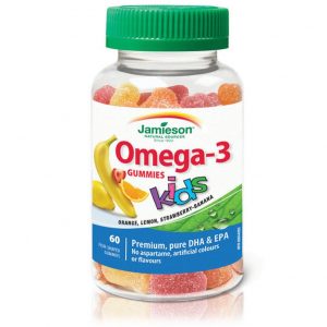 Jamieson Omega 3 za otroke 60 zelejckov