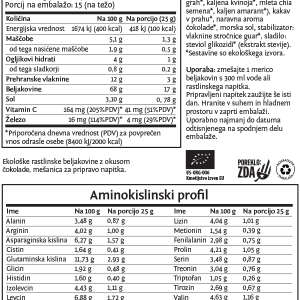deklaracije sunwarrior classicPlus cokolada 375