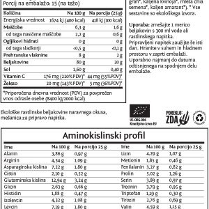 deklaracije sunwarrior classicPlus natural 375