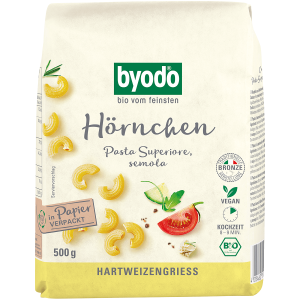 Makaroni semola BIO Byodo 500g