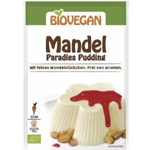 Puding mandljev paradiz bio brez glutena in laktoze Biovegan 50g
