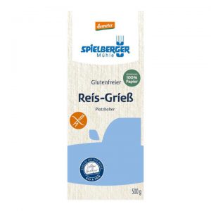 Rizev zdrob brez glutena DEMETER Spielberger Muhle 500g