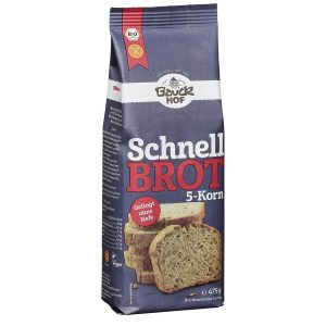 5 zitna mesanica za kruh brez glutena Bauckhof 475g
