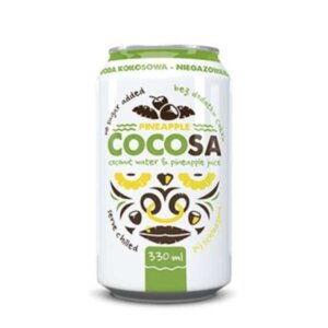 Diet-Food Negazirana kokosova voda z ananasom, 330ml