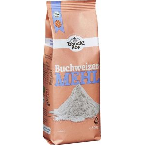 Ajdova moka polnozrnata brez glutena Bauckhof 500g