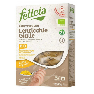 BIO caserecce rumena leca Felicia 250g
