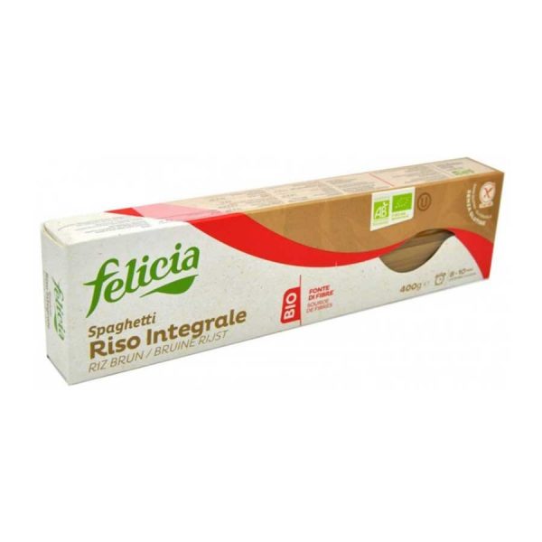 BIO spageti rjavi riz Felicia 400g