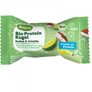 Beljakovinska kroglica kokos limeta Alnavit 24g 1