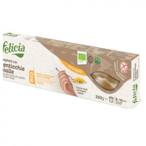 Bio spageti rumena leca Felicia 250g
