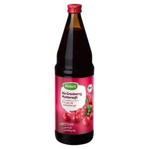 Brusnicni sok 100 Alnavit 075ml