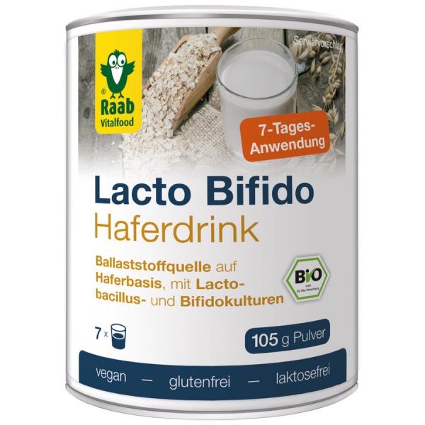 Lacto bifido ovsen napitek Raab Vitalfood 105g