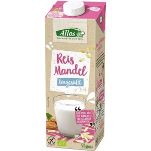 Napitek riz mandelj nesladkan Allos 1l