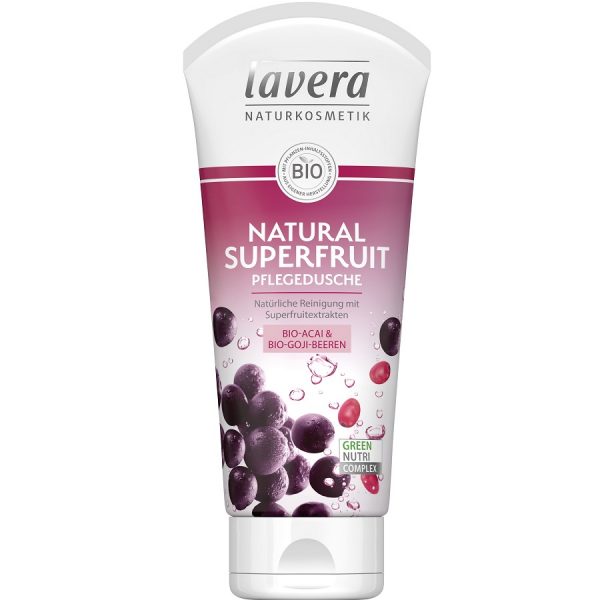 Negovalni gel za prhanje Natural Superfruit Lavera 200ml