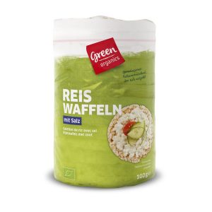Rizevi vaflji s soljo Green Organics 100g