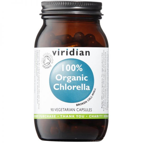 ekoloska klorela 90 kapsul viridian nutrition 1 600x600 1