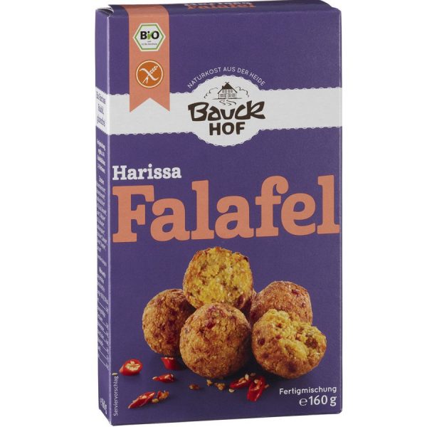 Falafel Harissa brez glutena Bauckhof 160g