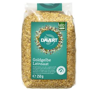 Laneno seme zlato rumeno Davert 250g