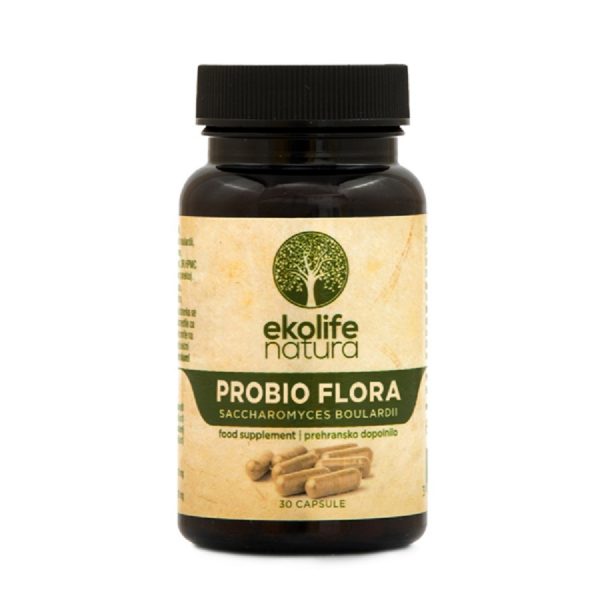 Mesanica probiotikov s prebiotiki Ekolife natura 30 kapsul