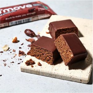 Beljakovinska ploscica Brownie Crunch NuMove45g 1