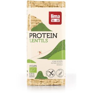 Beljakovinski krekerji z leco brez glutena BIO Lima 100g