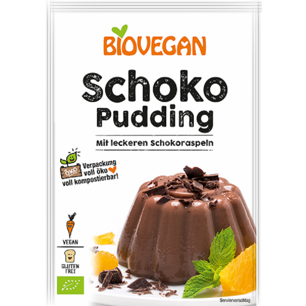 Cokoladni puding brez glutena BIO Biovegan 55g
