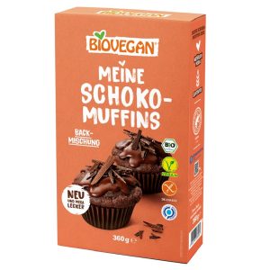 Mesanica za peko cokoladnih mafinov brez glutena BIO Biovegan 360g