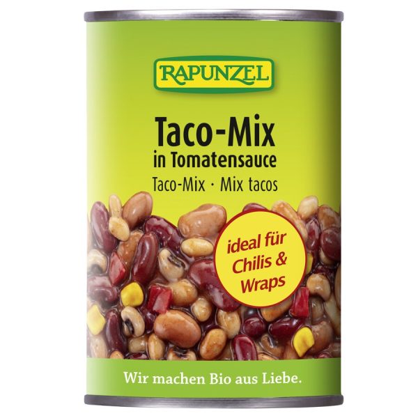 Tacos mix v paradiznikovi omaki BIO Rapunzel 400g