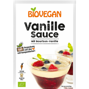 Vanilijeva omaka brez glutena BIO Biovegan 2x16g