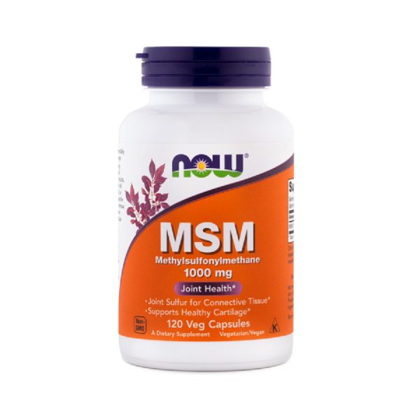 MSM 1000 mg Now 120 kapsul