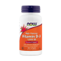 Vitamin D3 25 µg 1000 IE Now 180 kapsul