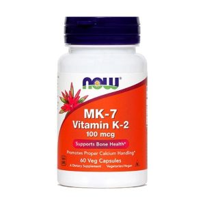 Vitamin K2 MK7 100 µg Now 60 kapsul