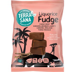 Bonboni s karamelo in sladkim korenom BIO Terrasana 150g