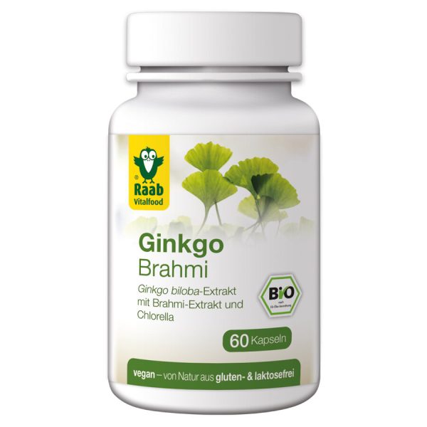 Ginko brahmi s klorelo BIO Raab Vital 60 kapsul