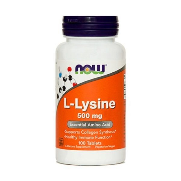 NOW L Lizin 500 mg 100 tablet