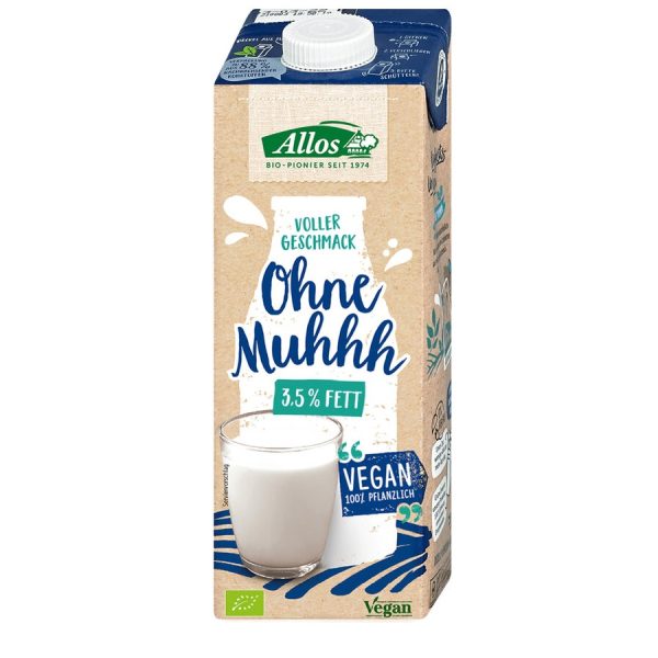 Vegansko mleko brez muuu 35 mascobe BIO Allos 1l