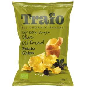 Krompirjev cips pecen v olivnem olju BIO Trafo 100g