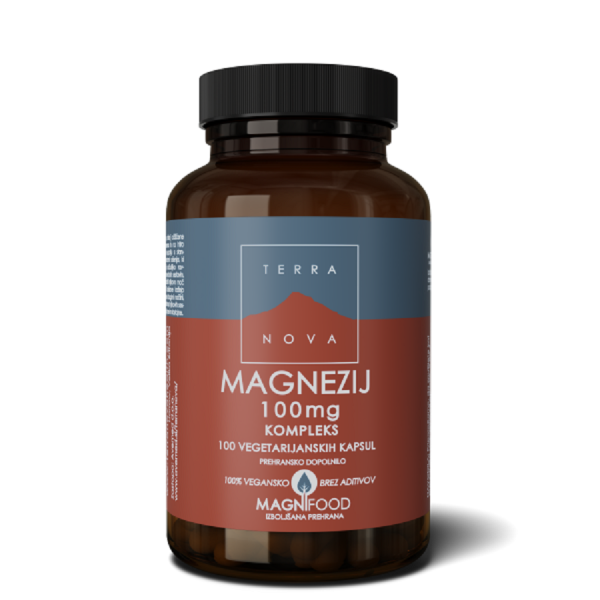 Magnezij 100 mg kompleks Terranova 100 kapsul