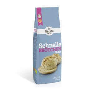 Mesanica za hitro pripravo zemljic z ovsom brez glutena Bauckhof 500g