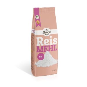 Rizeva moka svetla brez glutena BIO Bauckhof 500g