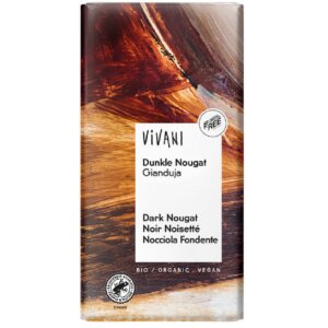 Čokolada temni nugat BIO Vivani, 100g