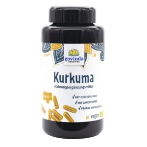 Kurkuma BIO Govinda, 200 kapsul