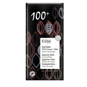 Temna čokolada 100% BIO Vivani, 80g