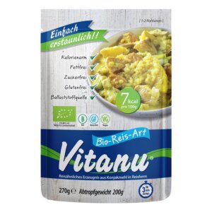 Konjak riž brez glutena BIO Vitanu, 270g