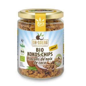 Kokosov čips karameliziran BIO Dr. Goerg, 160g
