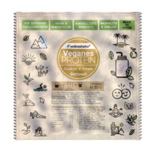 Beljakovine, piškotek Volksshake, 30g