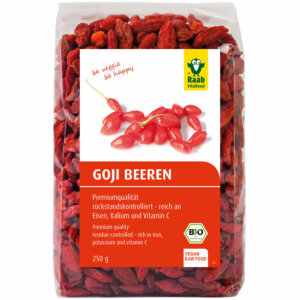 Goji jagode posušene BIO Raab Vital, 250g